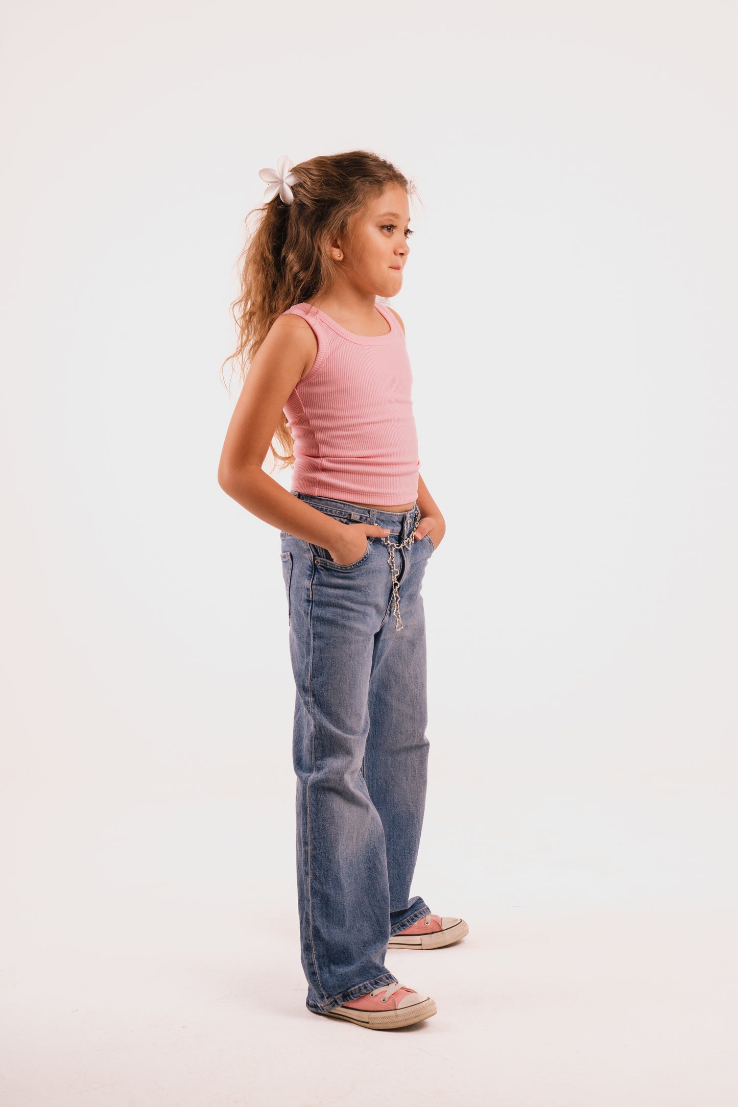 Pink Kids Tank Top