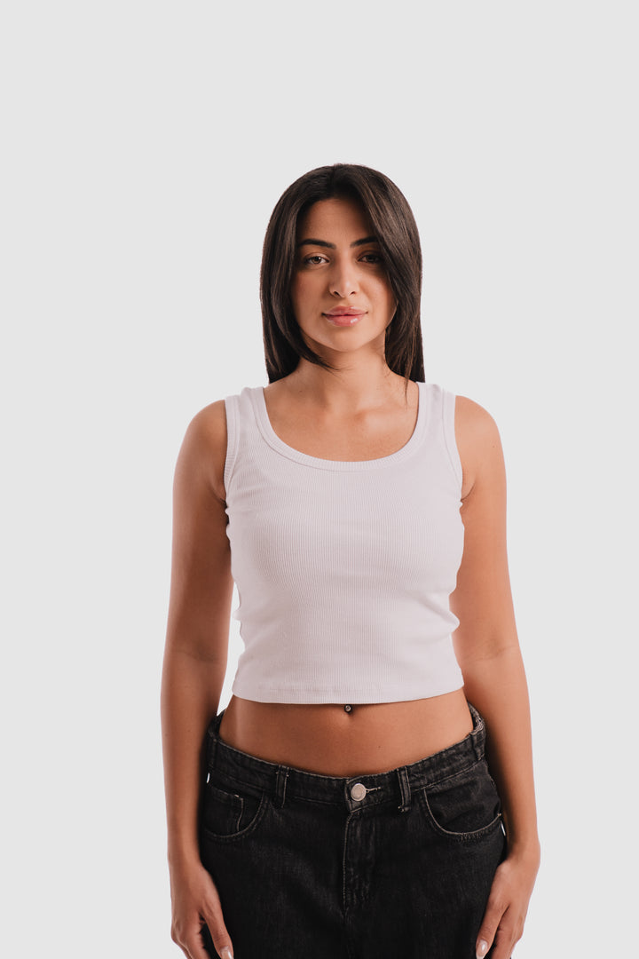 White Tank Top